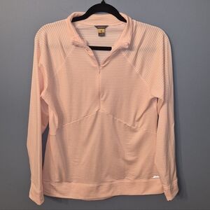 Eddie Bauer Light Pink Long Sleeve Top